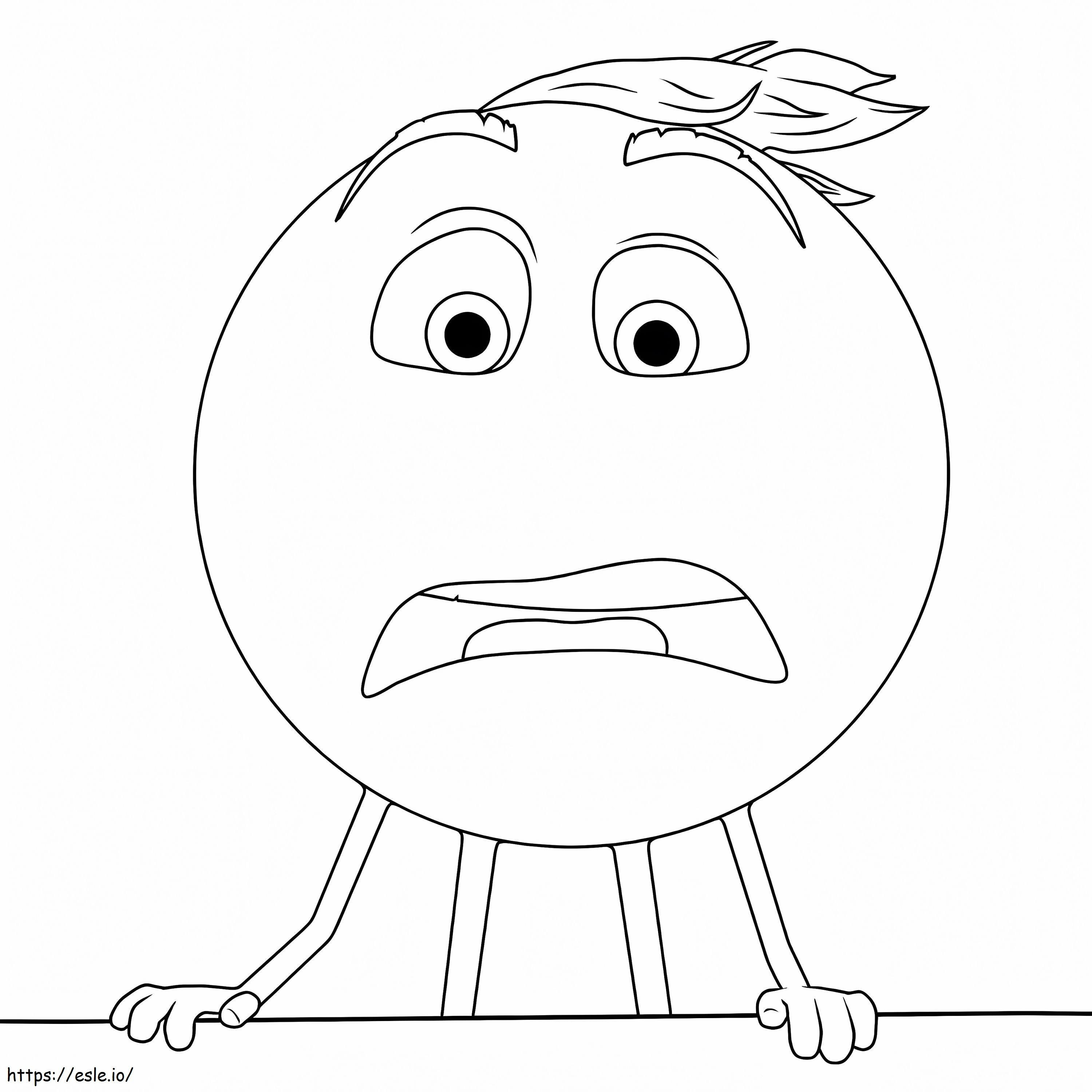 Gene Confused coloring page