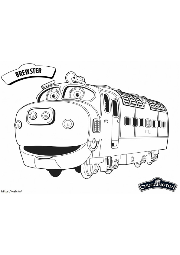 Brewster From Chuggington coloring page