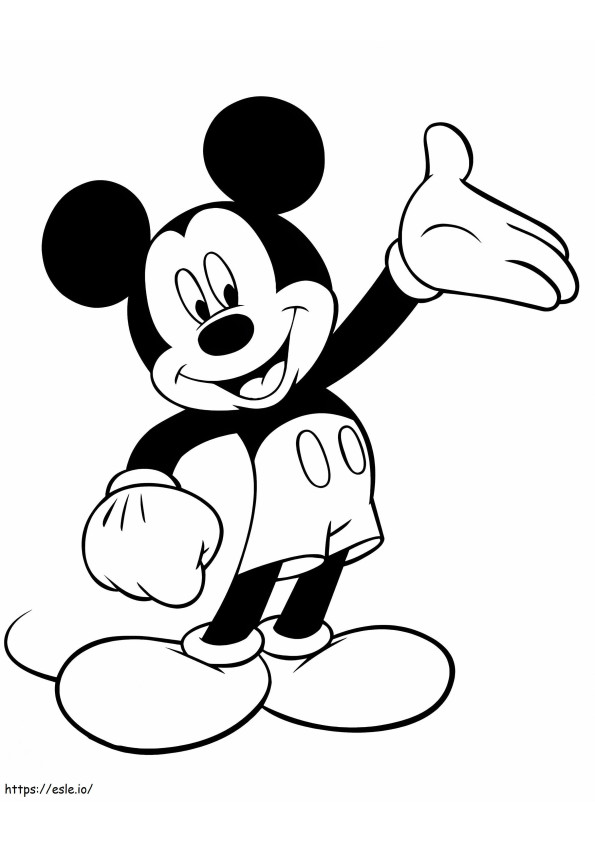 Mickey Mouse Mickey Mouse Planse de colorat Cele mai bune din Mickey Mouse si prietenii de colorat