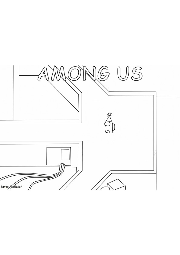 Among Us 30 1024X705 coloring page