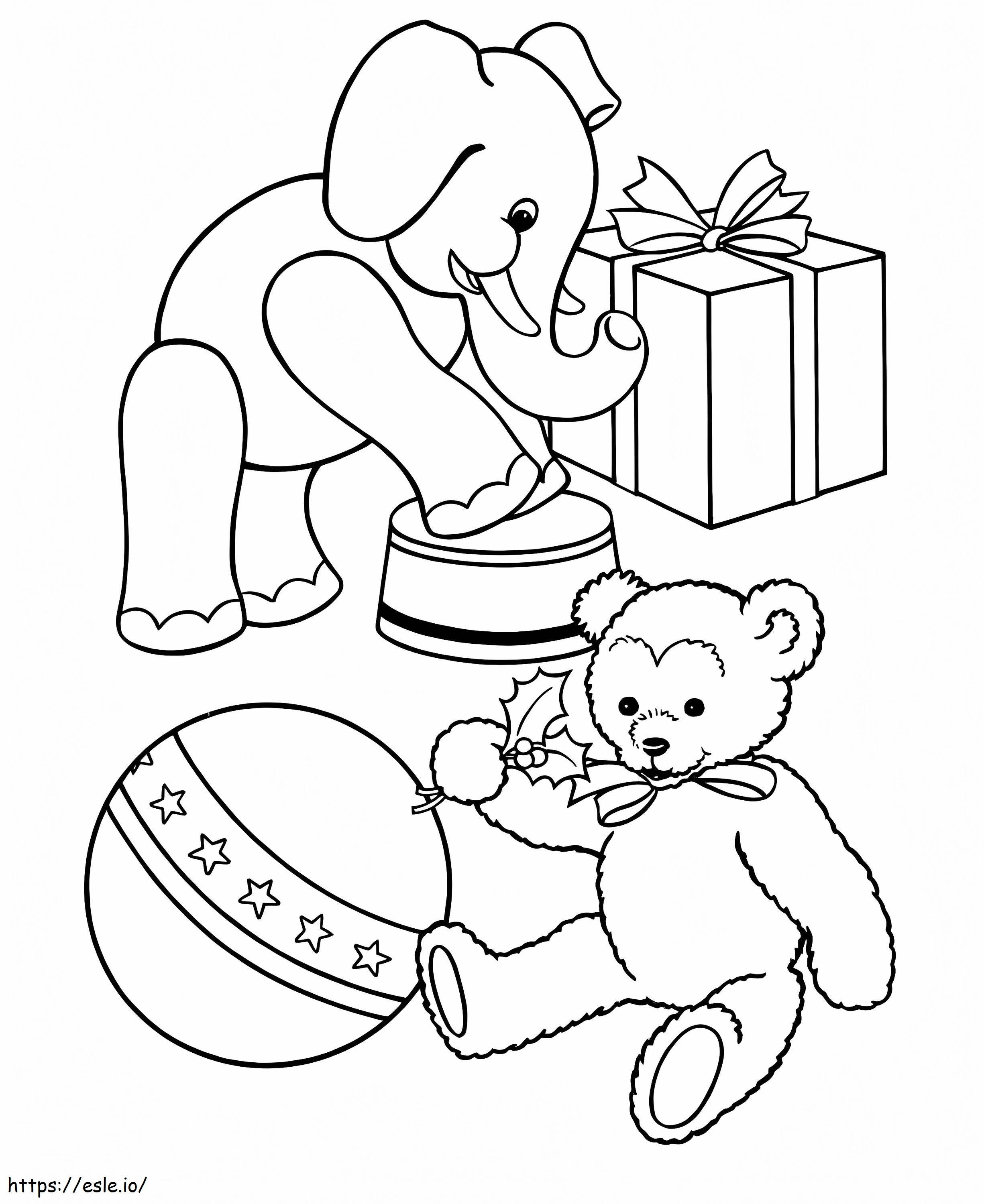 Toy Animal coloring page