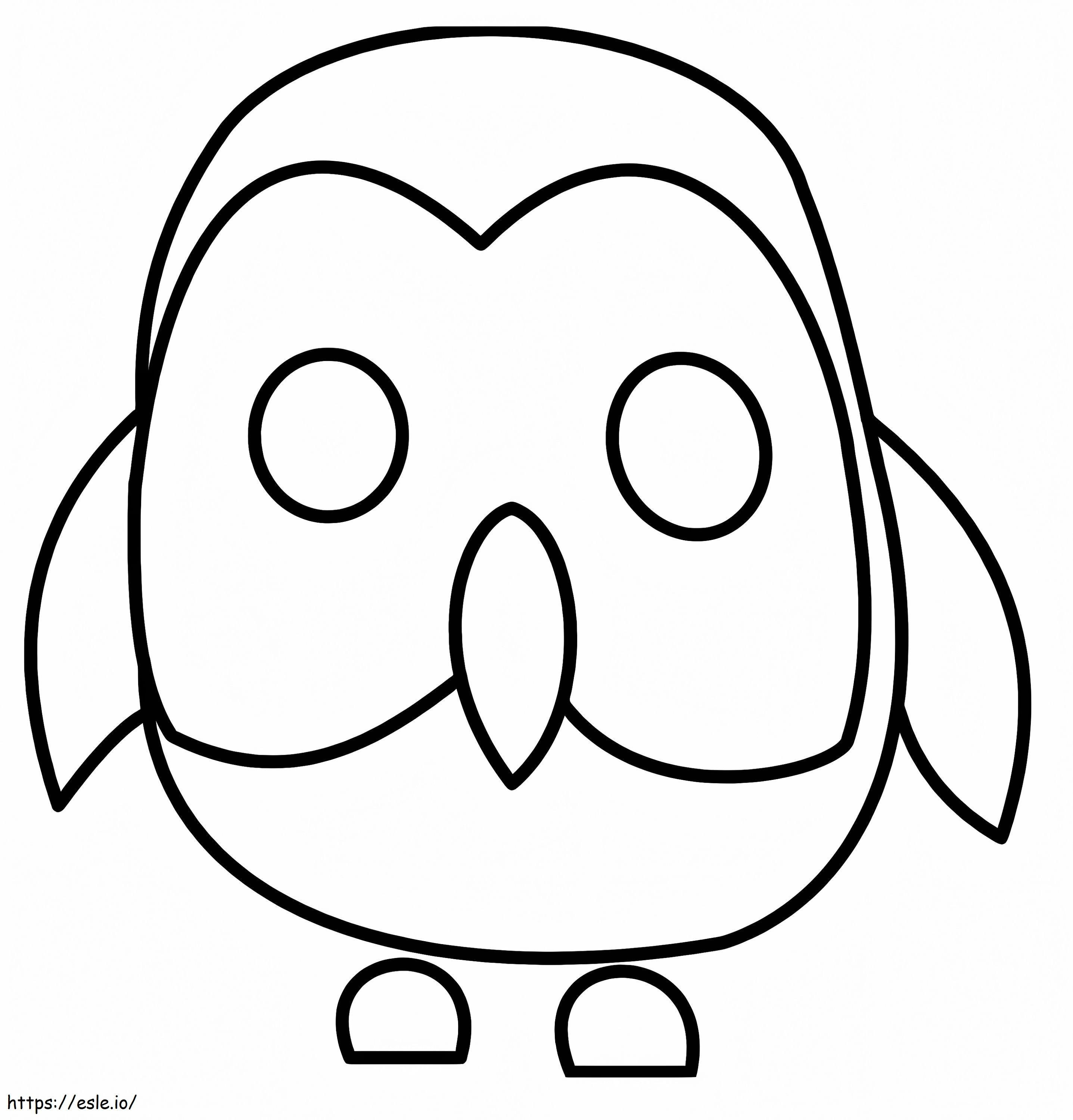 Owl Adopt Me coloring page
