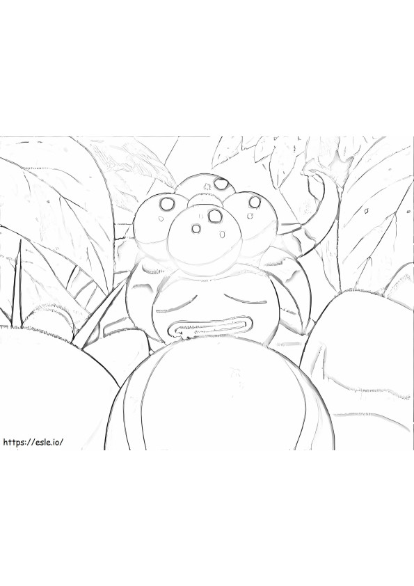 Pokemon Gloom 6 coloring page