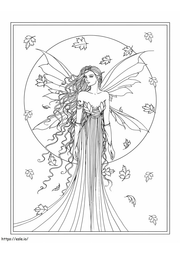 Belle Fee 2 coloring page
