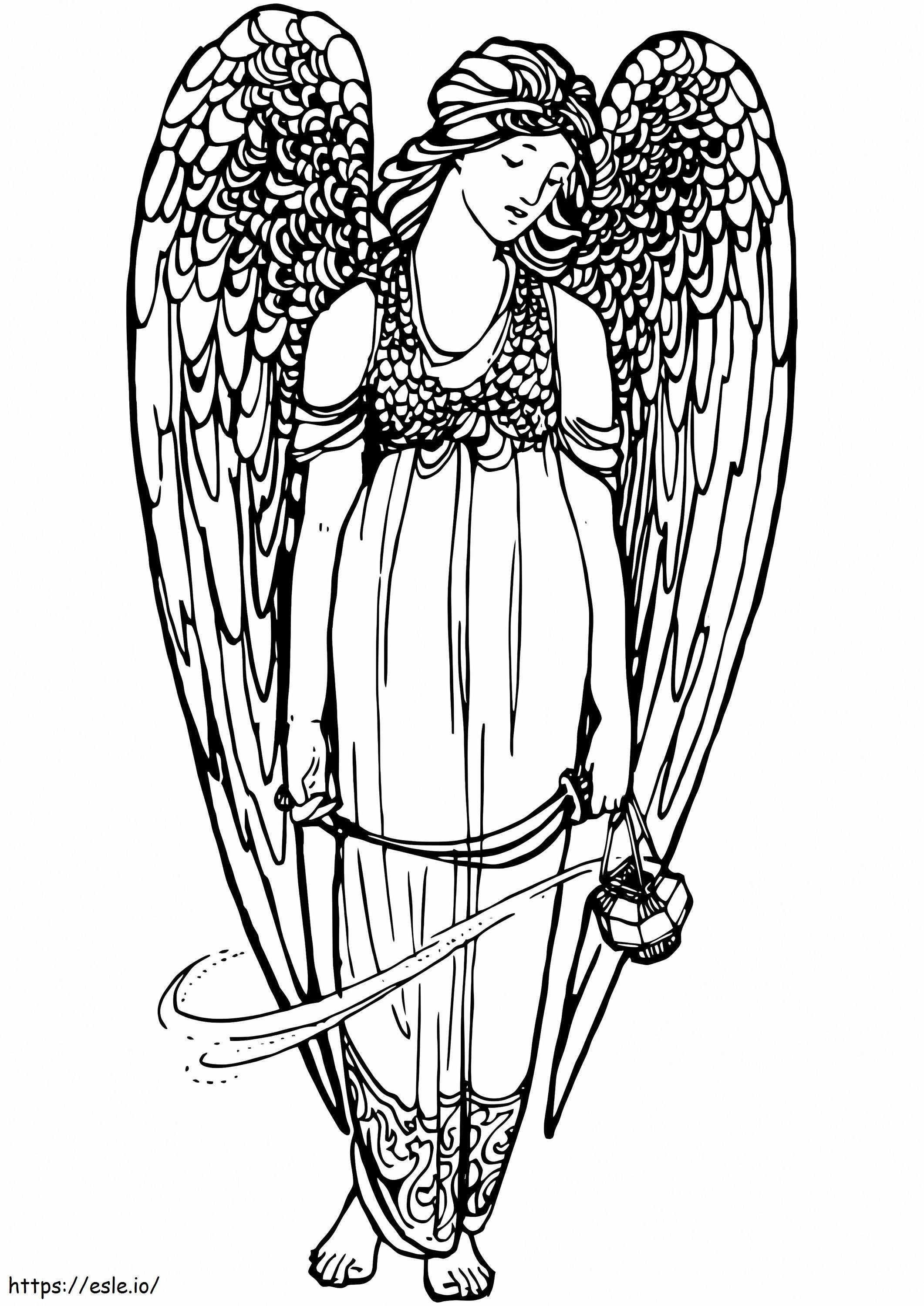 Wonderful Angel 2 coloring page