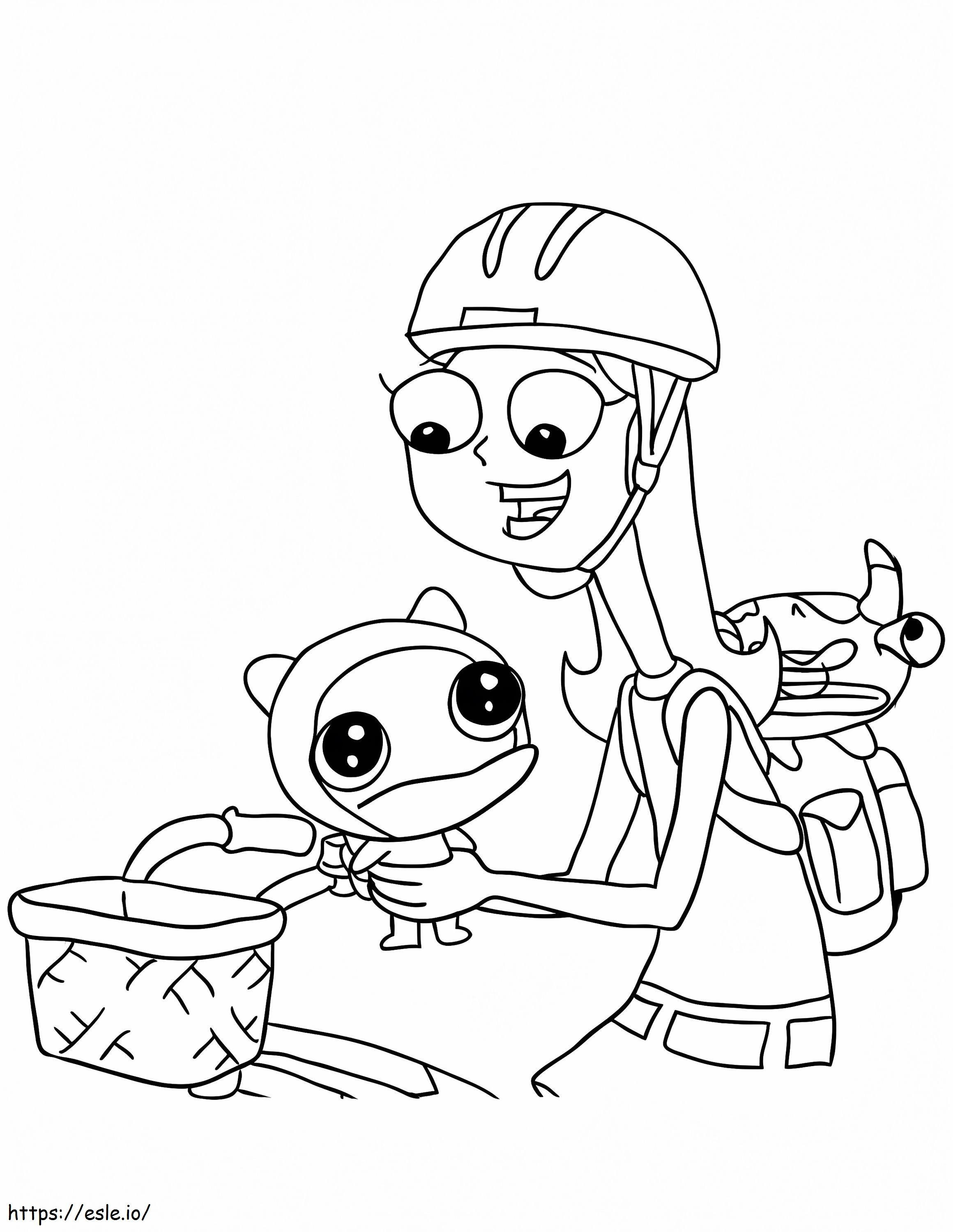 Amazing Candace coloring page