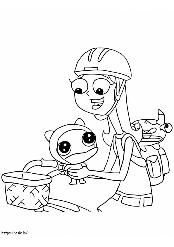 Amazing Candace coloring page