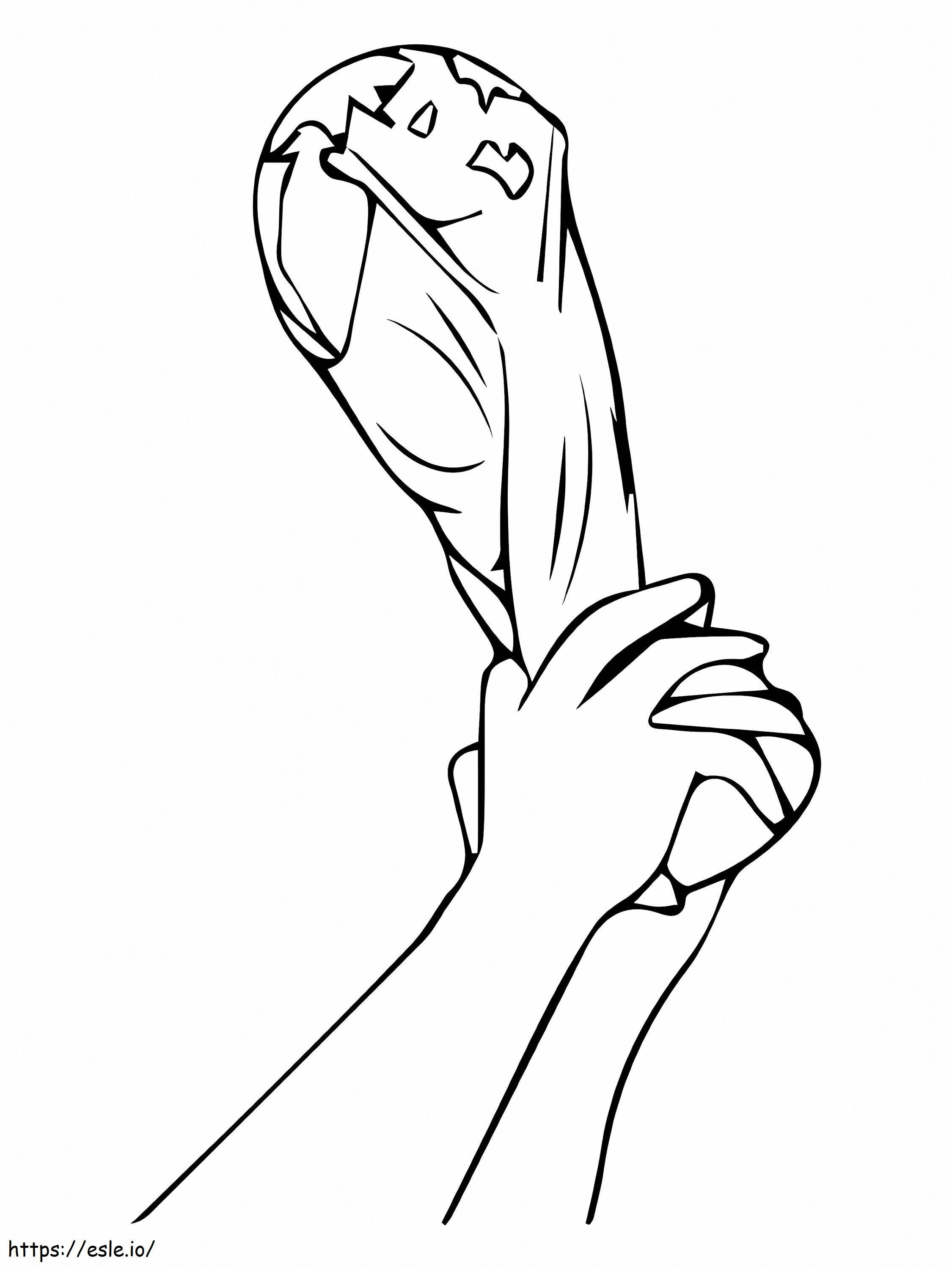 Fifa World Cup Winning Trophy 2 coloring page