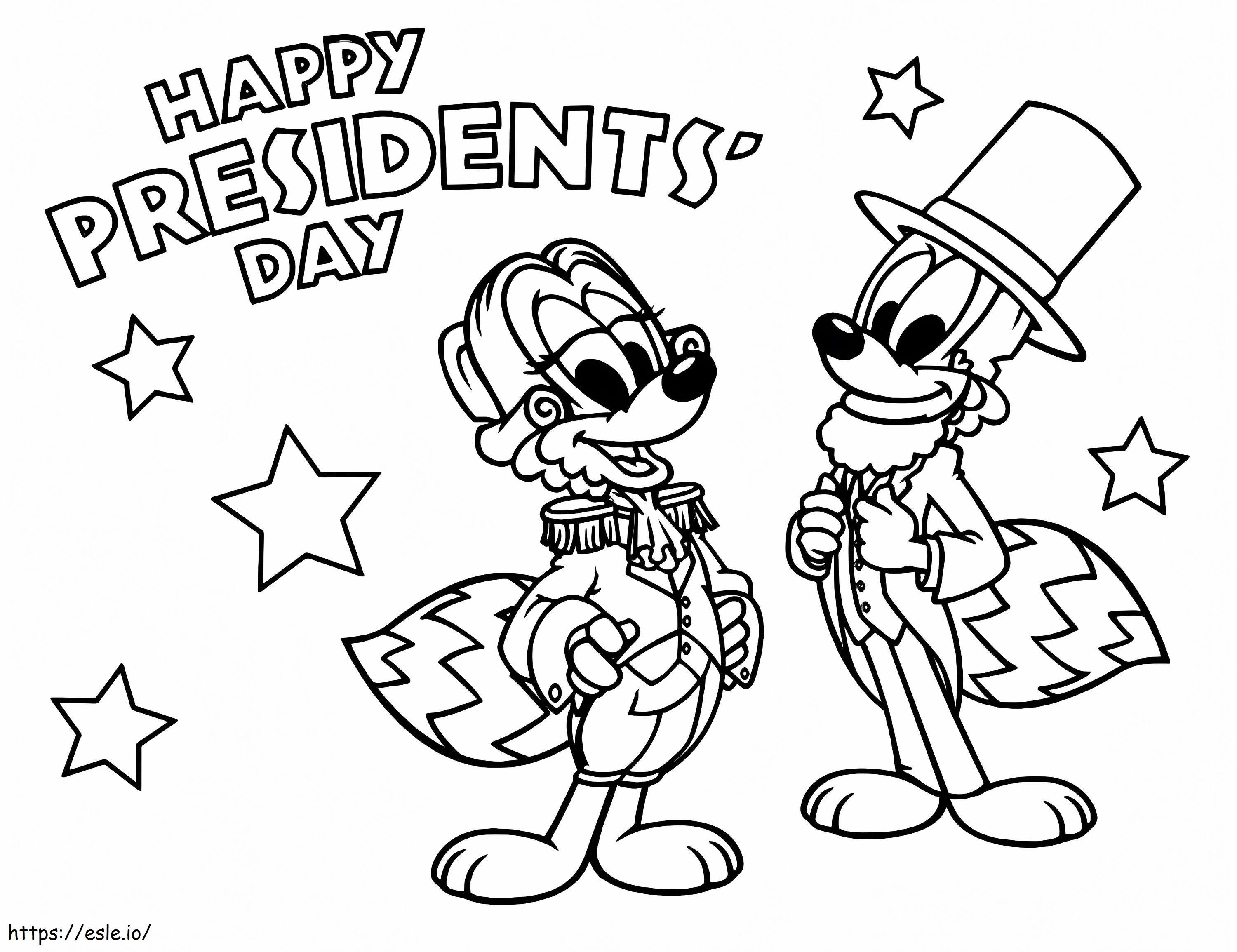 Presidents Day 6 1 coloring page