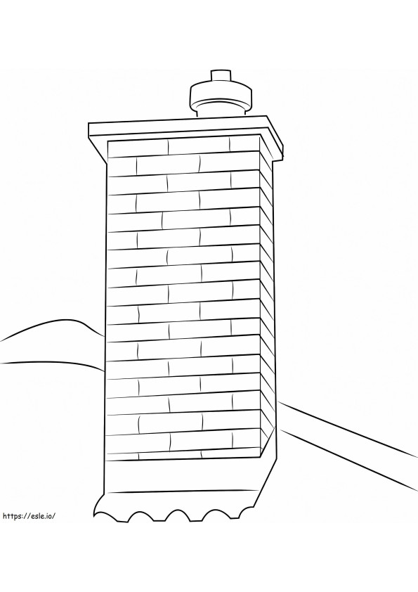 Chimney coloring page
