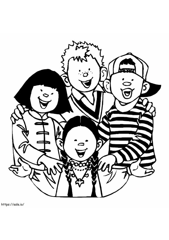 Free Diversity To Print coloring page