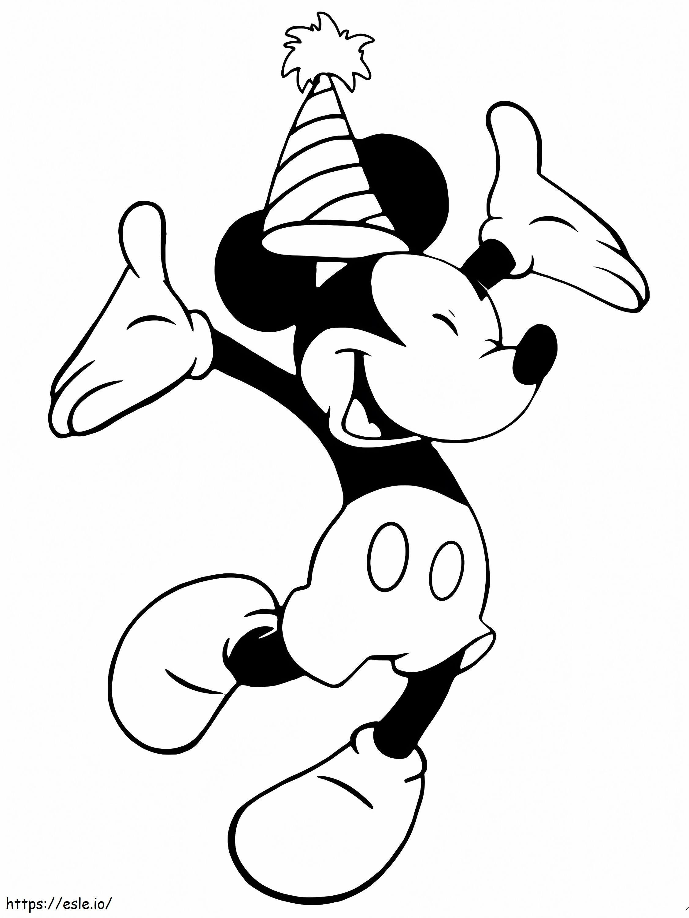 Colorat Mickey Mouse10 de colorat