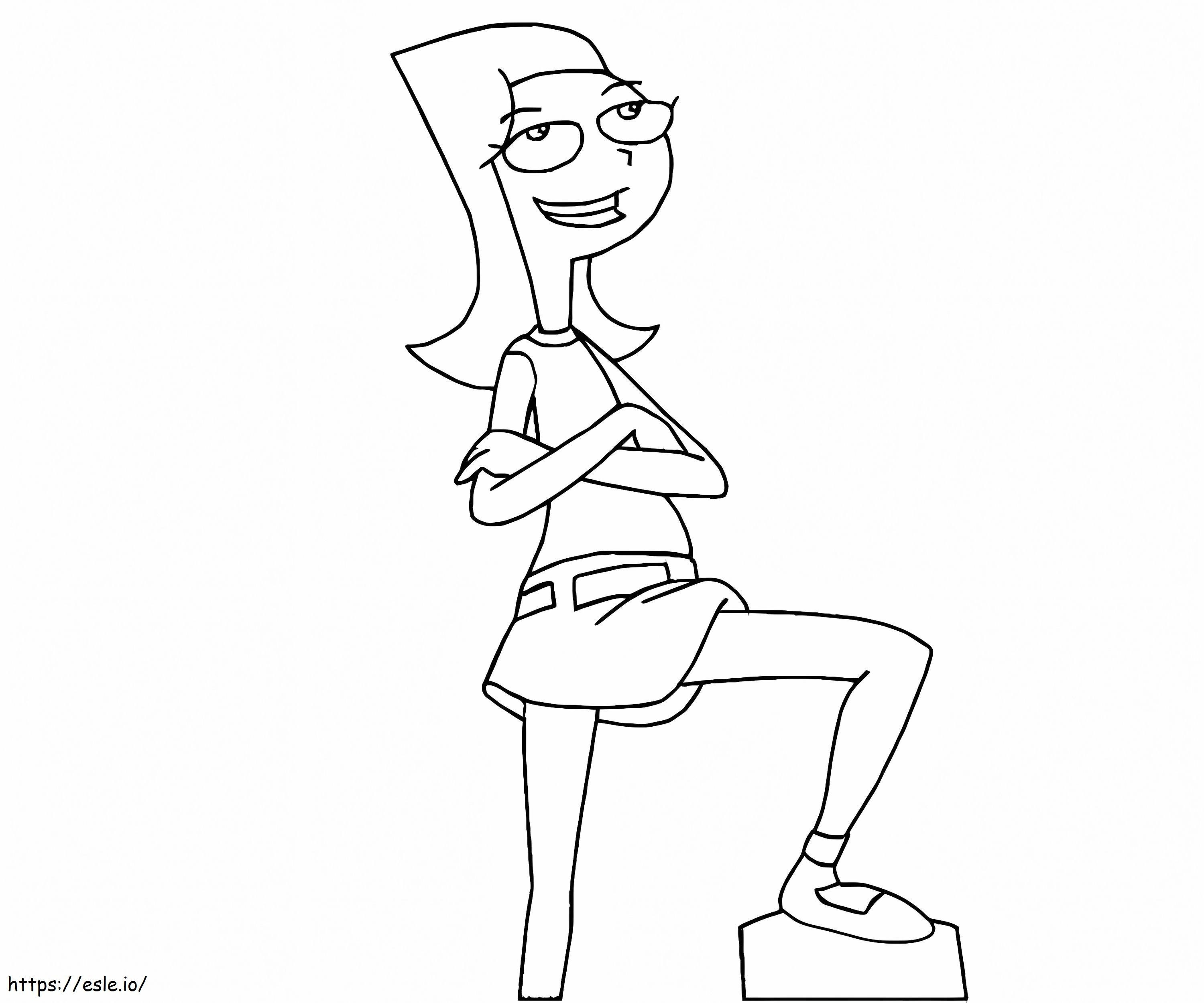 Candace Normal coloring page
