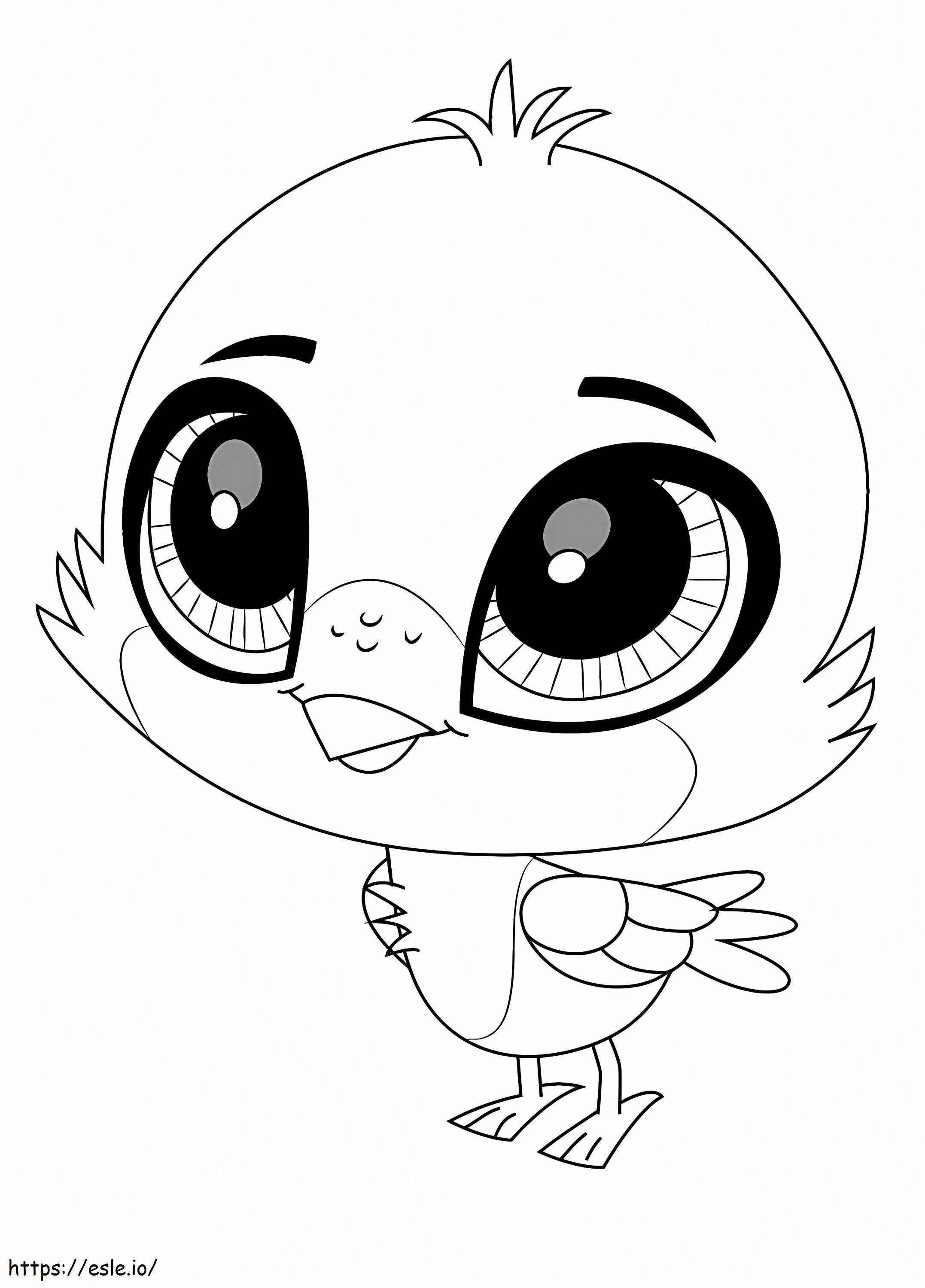 How To Draw Hubble From Littlest Pet Shop Step 0 coloring page