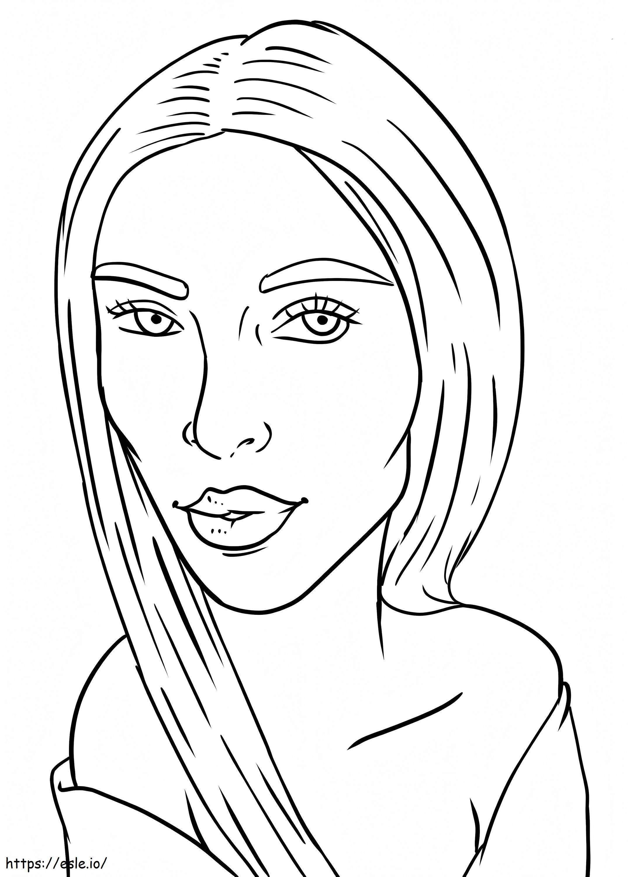 Coloriage Mème Kim Kardashian à imprimer dessin