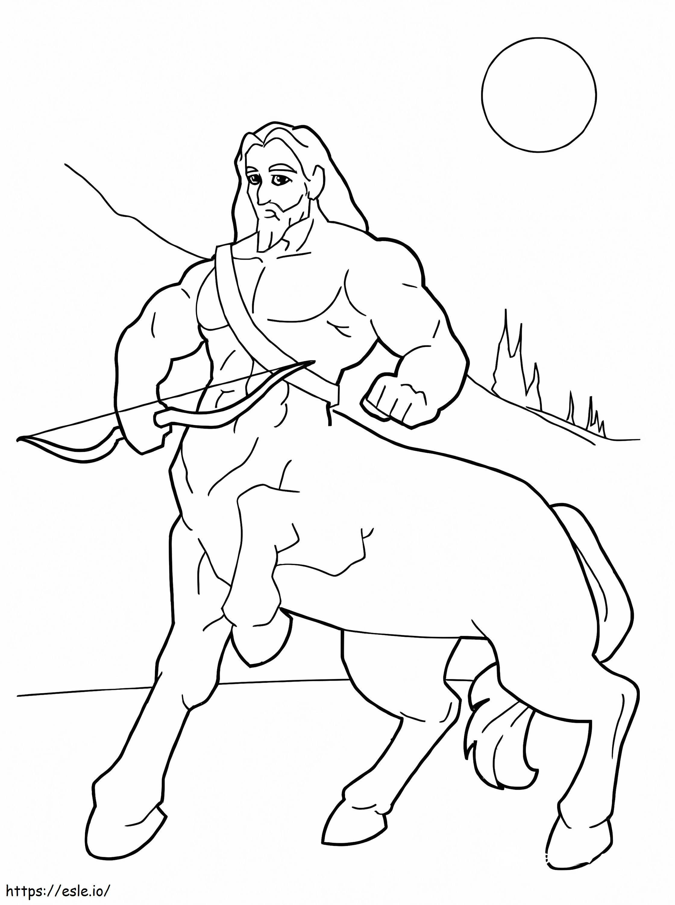 Fantasy Kentaur kifestő