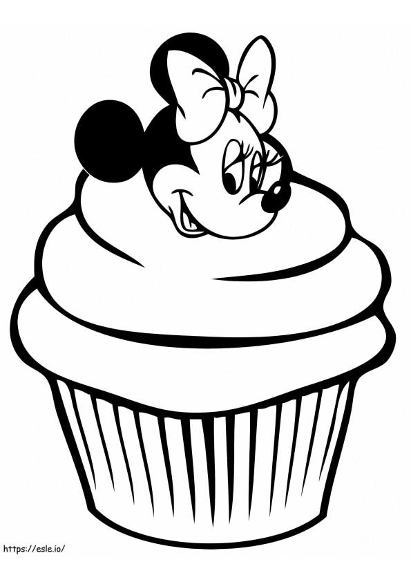 Madalena De Minnie Mouse para colorir
