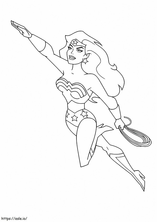 Coloring Pages For Children Wonder Woman 28378 1 coloring page