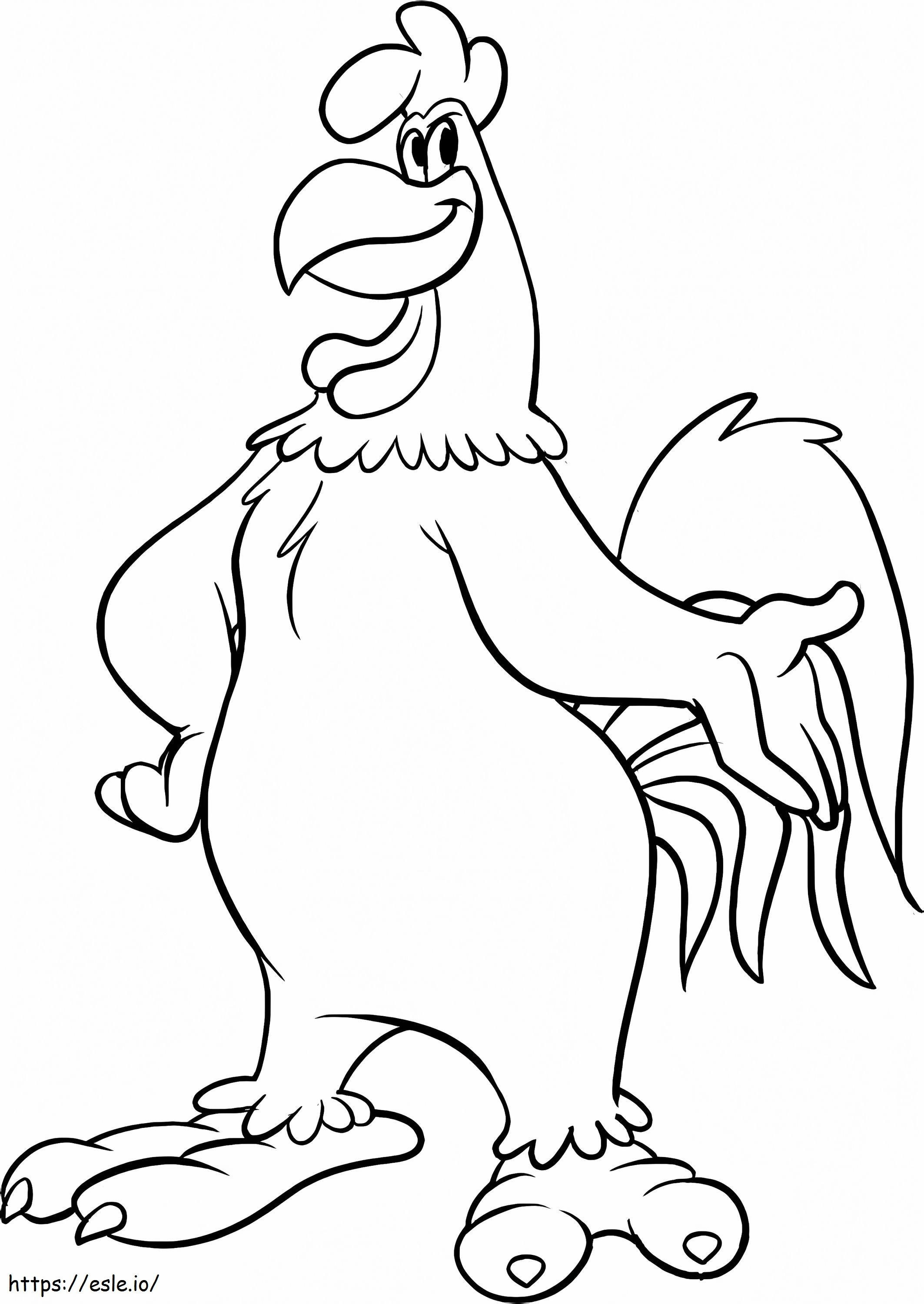 Foghorn Leghorn 4 coloring page