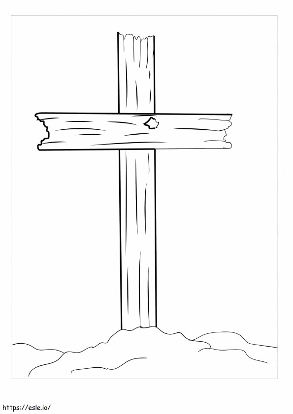 Rough Cross coloring page