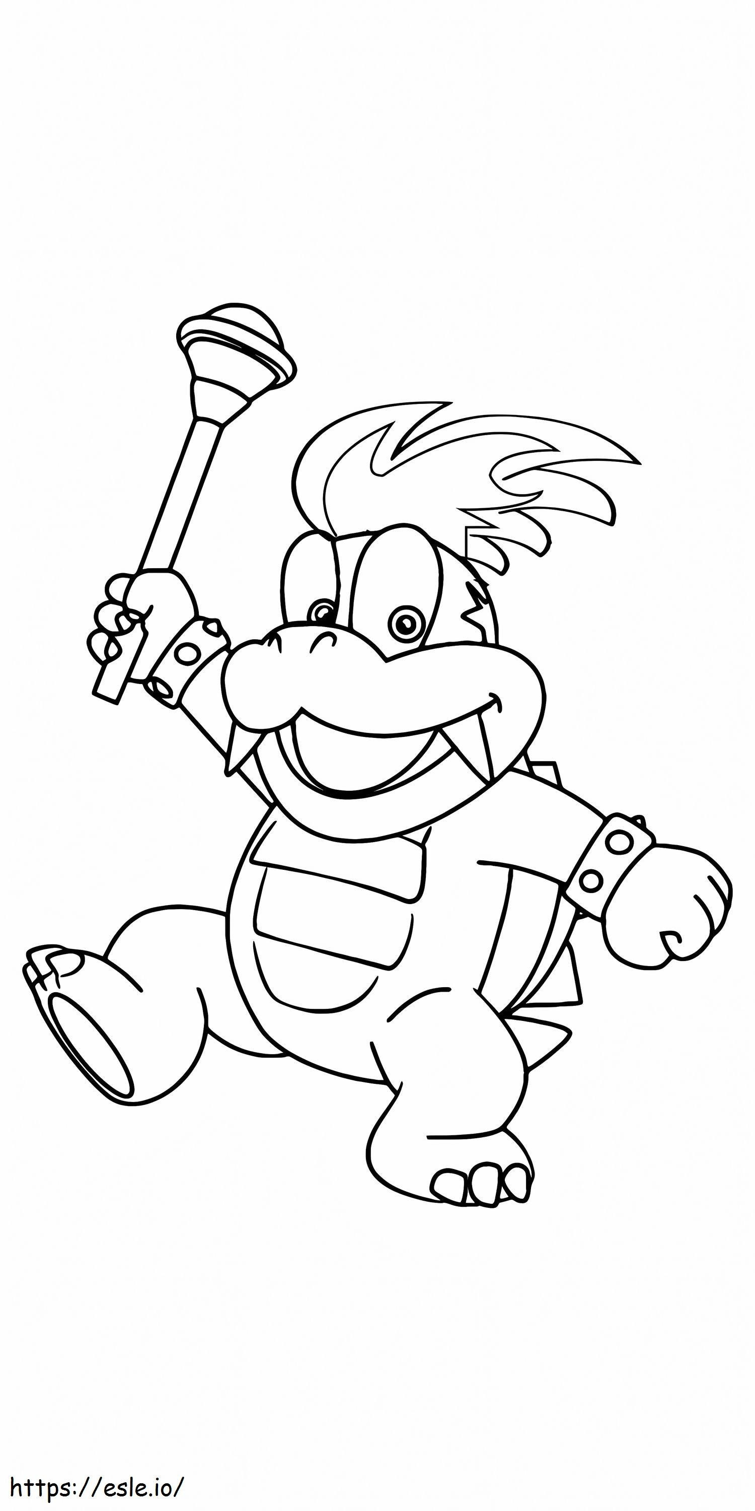 Super Mario – Bowser 01 – Imagens para Colorir