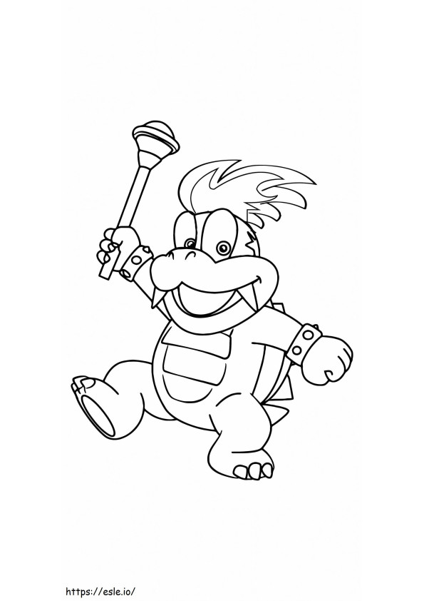 Baby Bowser Printable 1 coloring page