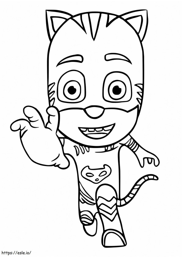 PJ Masks Catboy para colorir