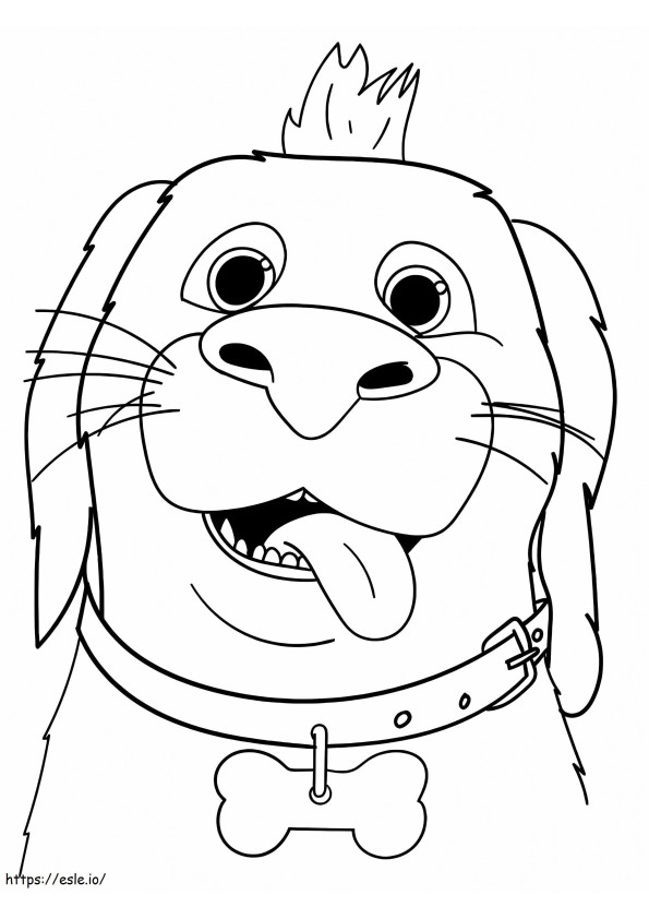 Major From Karmas World coloring page