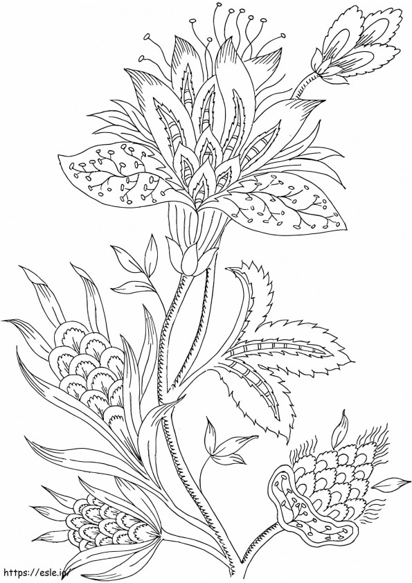 Coloriage Fleur Pleine Conscience 2 à imprimer dessin