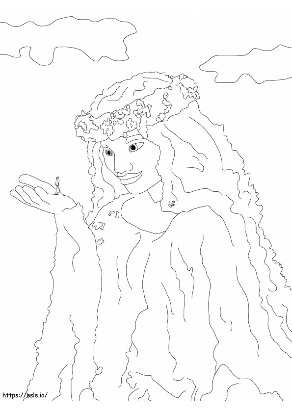 Ocean And Fiji coloring page