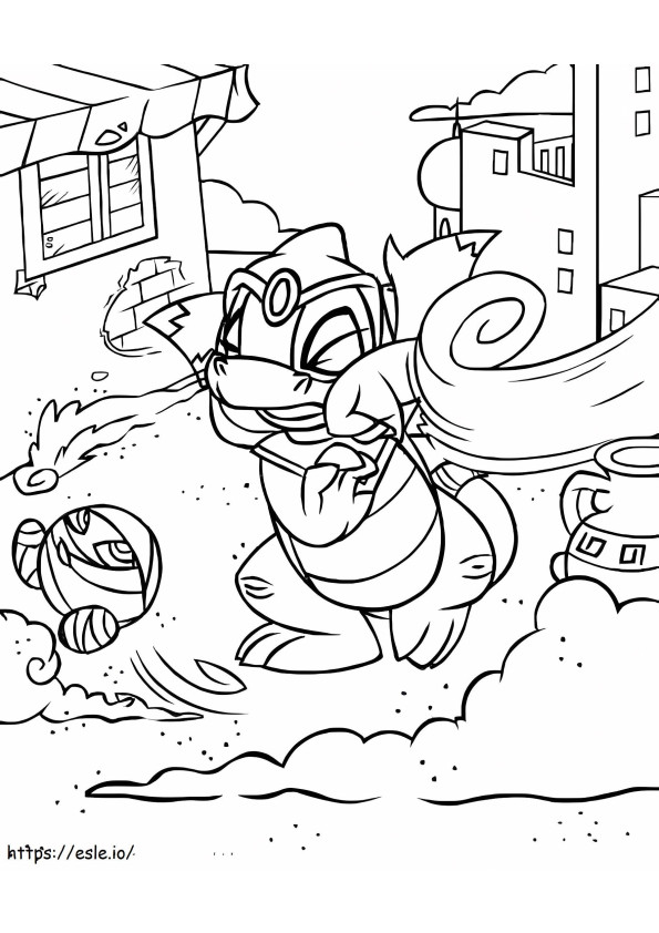 Neopets 26 coloring page