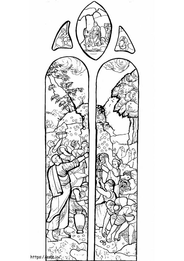 Beautiful Glass coloring page