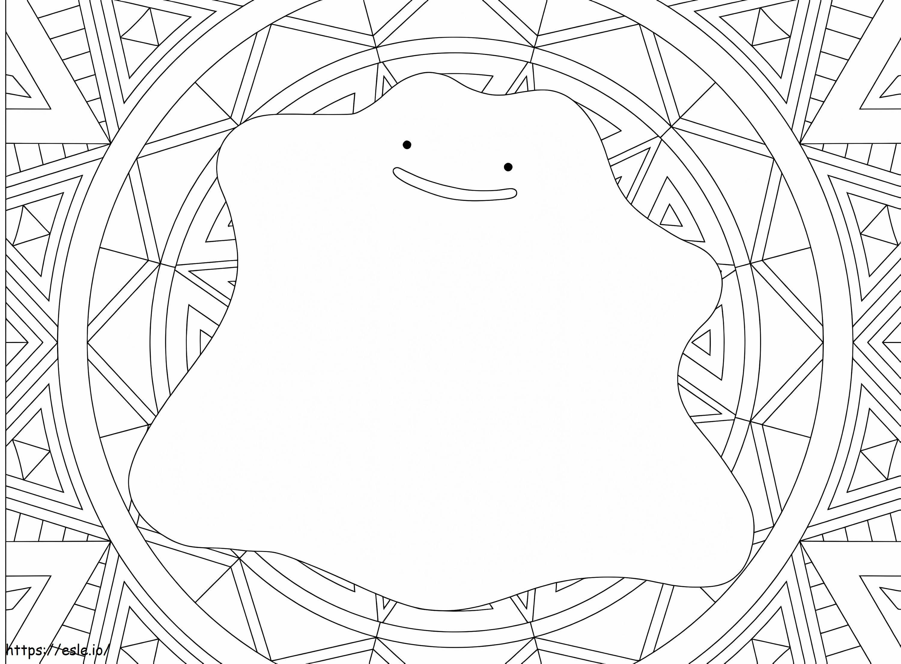 Ditto 3 coloring page