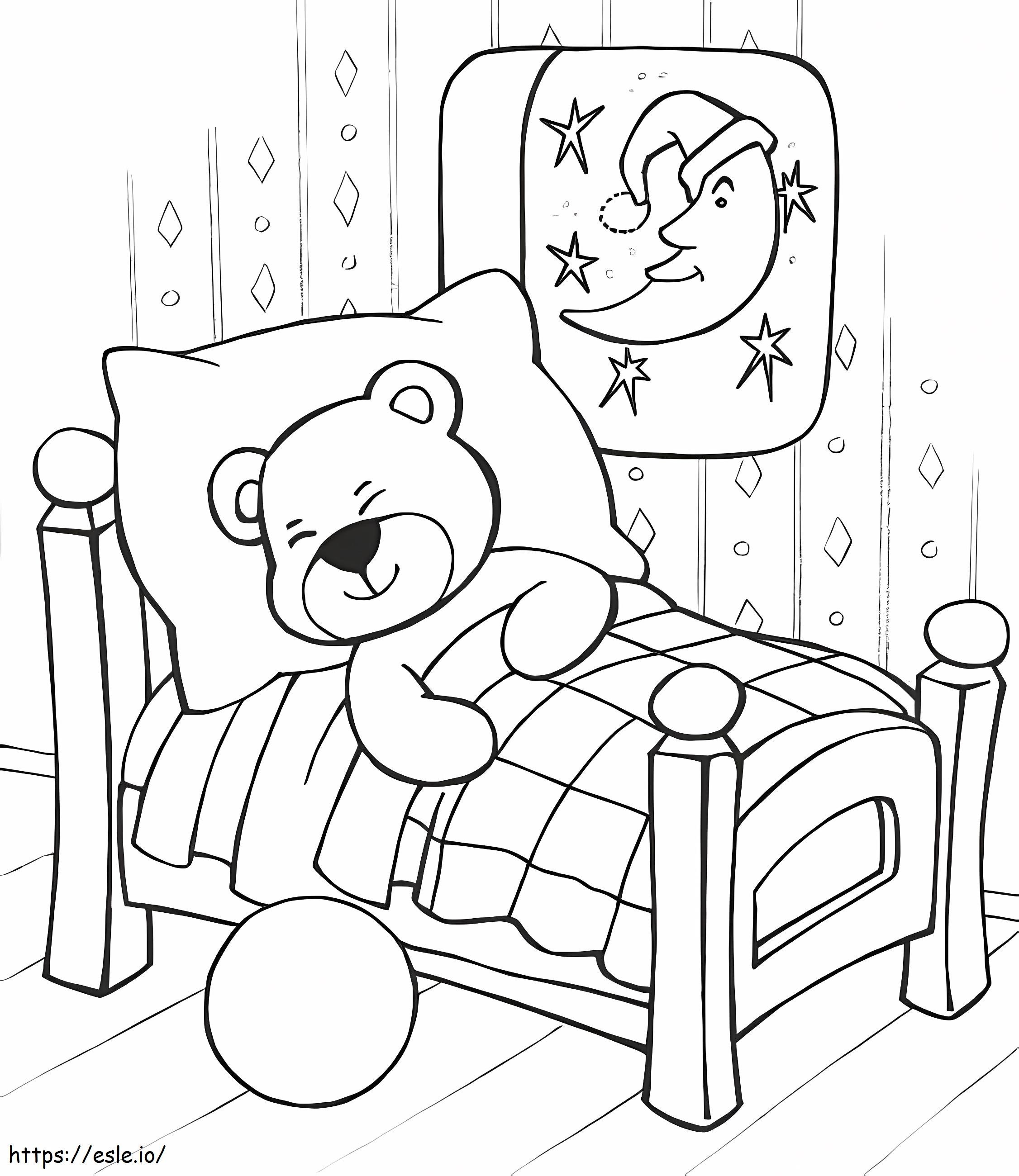 Bedtime Coloring Pages