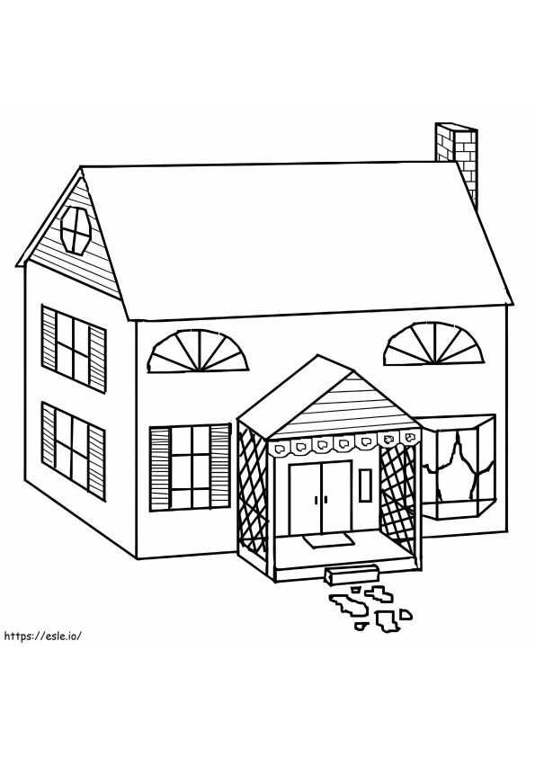 Good House coloring page