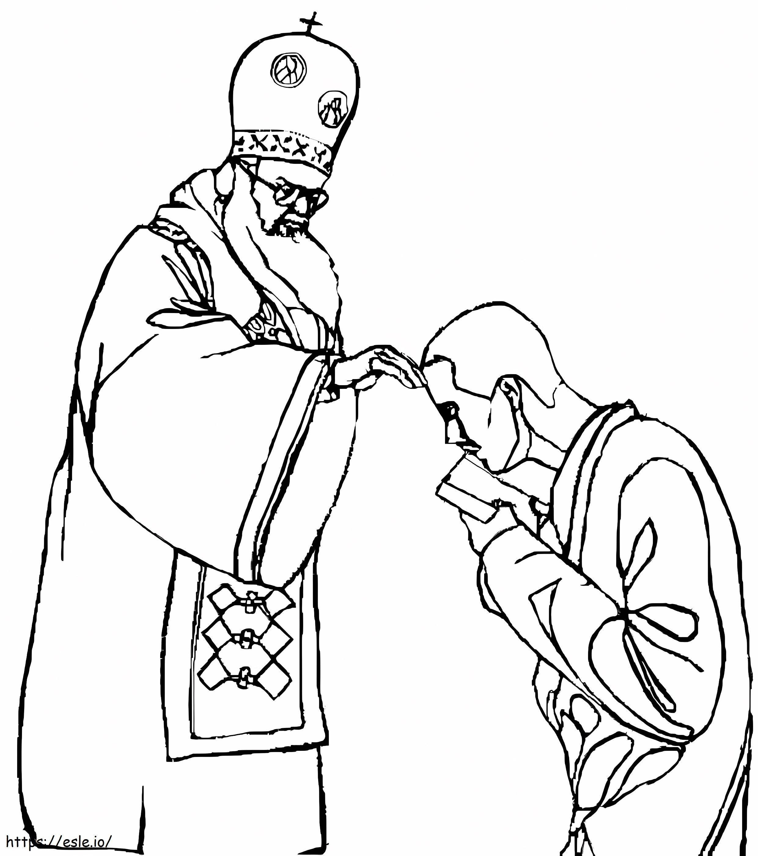 Ash Wednesday 5 coloring page