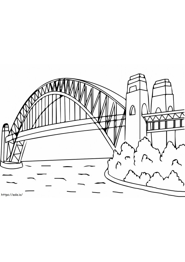 Coloriage Pont de Morden à imprimer dessin