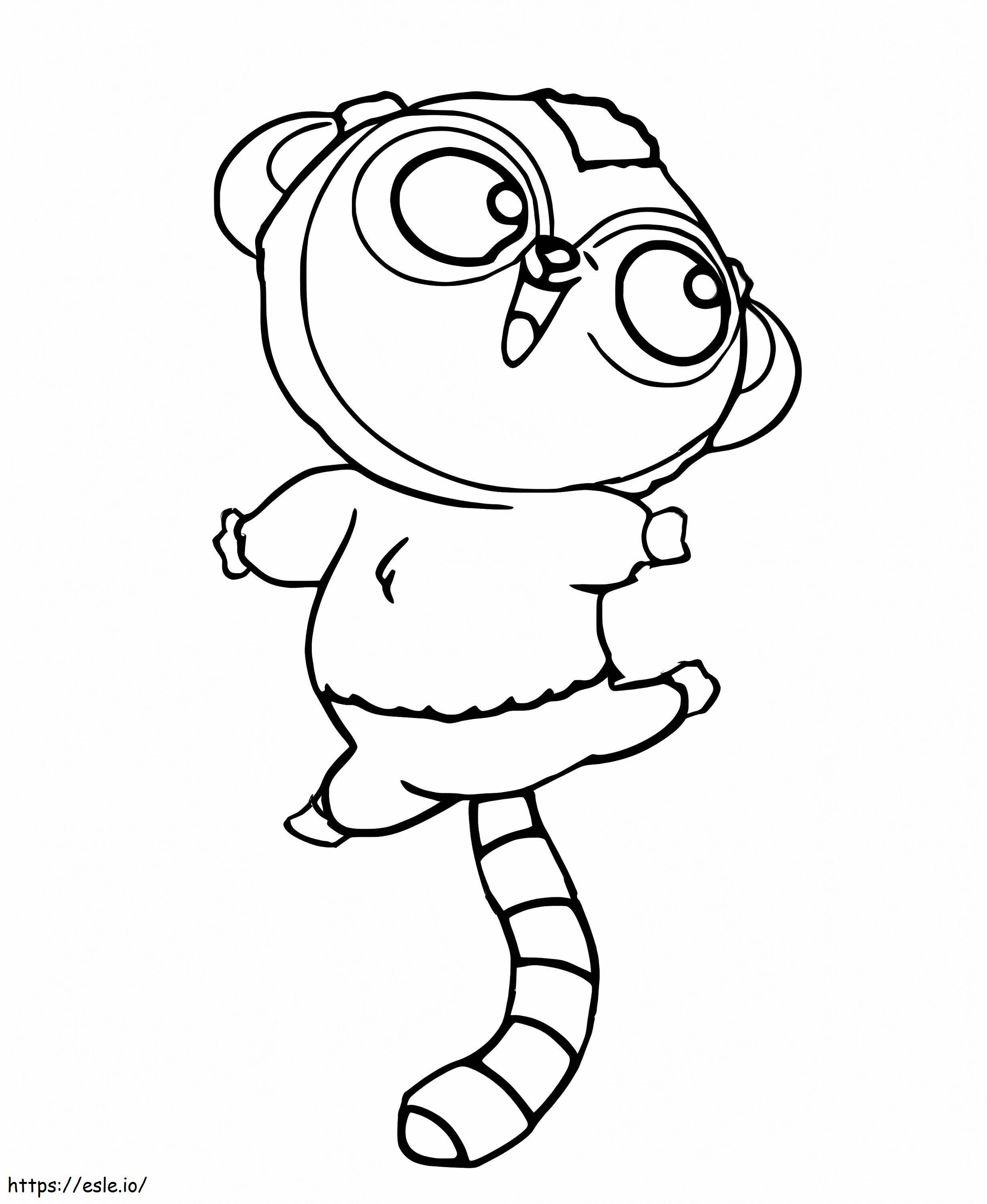 Roodee From YooHoo And Friends coloring page