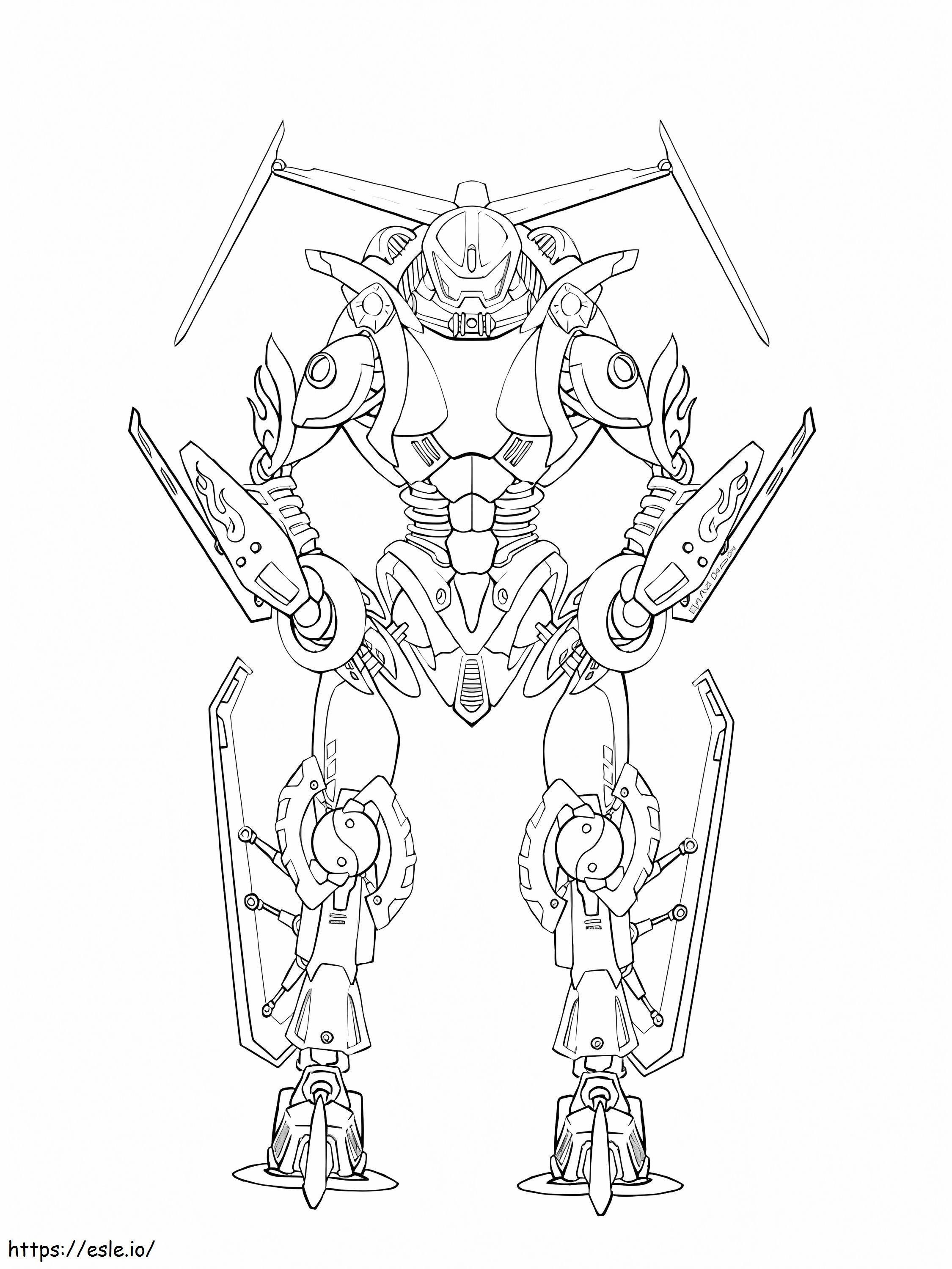 Free Printable Bionicle coloring page