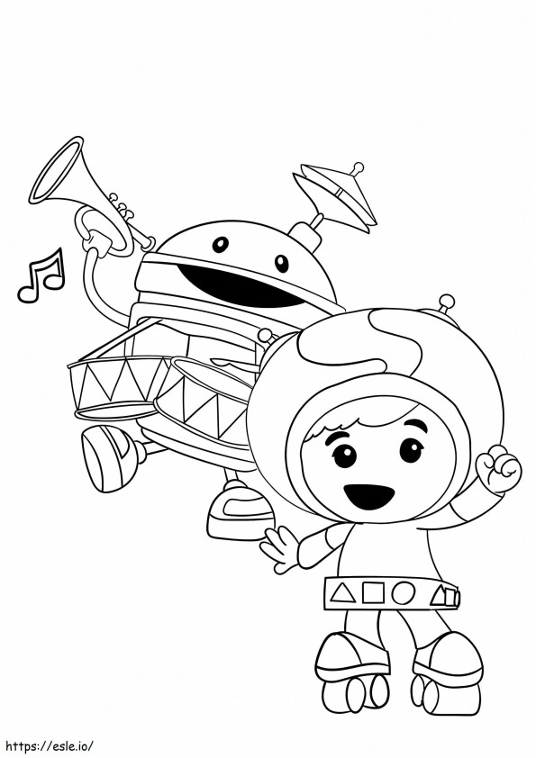 Geo And Boat 17 A4 coloring page