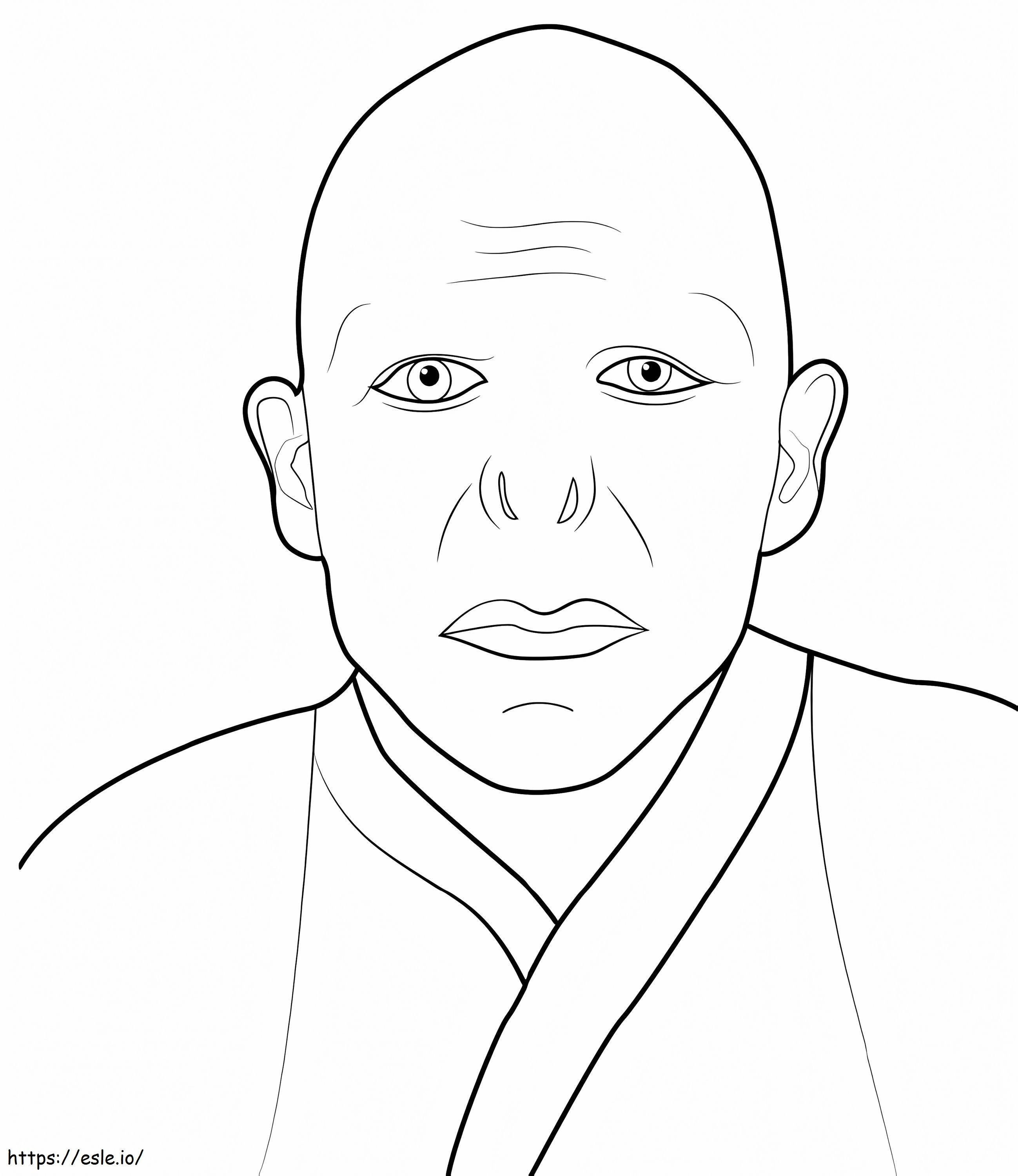 Lord Voldemort coloring page