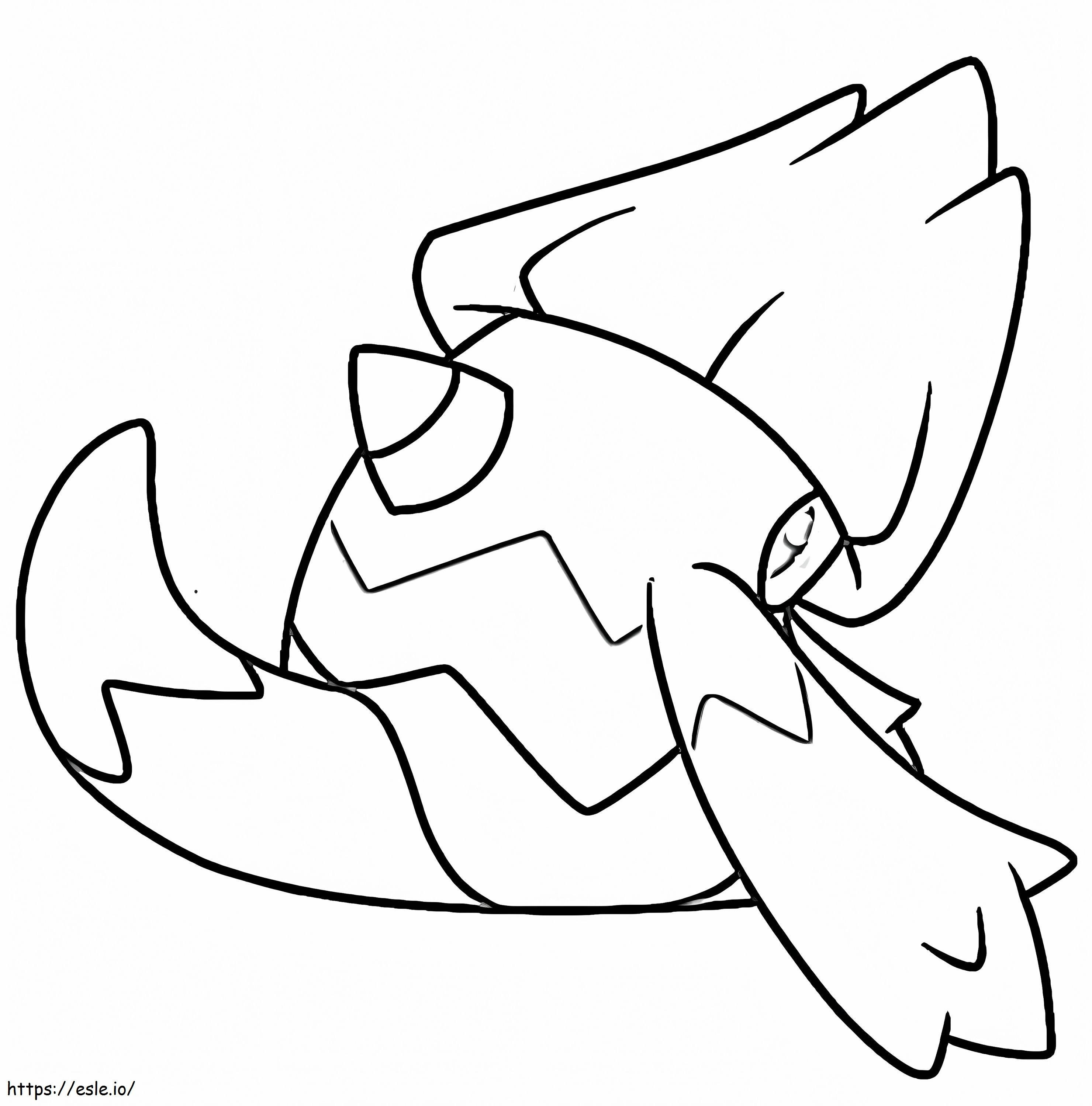 Snover Pokemon 2 coloring page