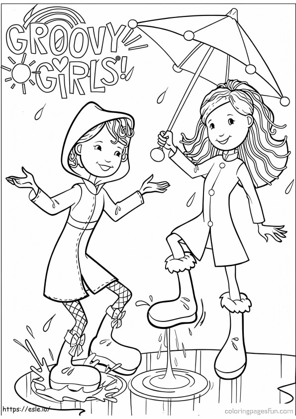 Groovy Girls 11 coloring page