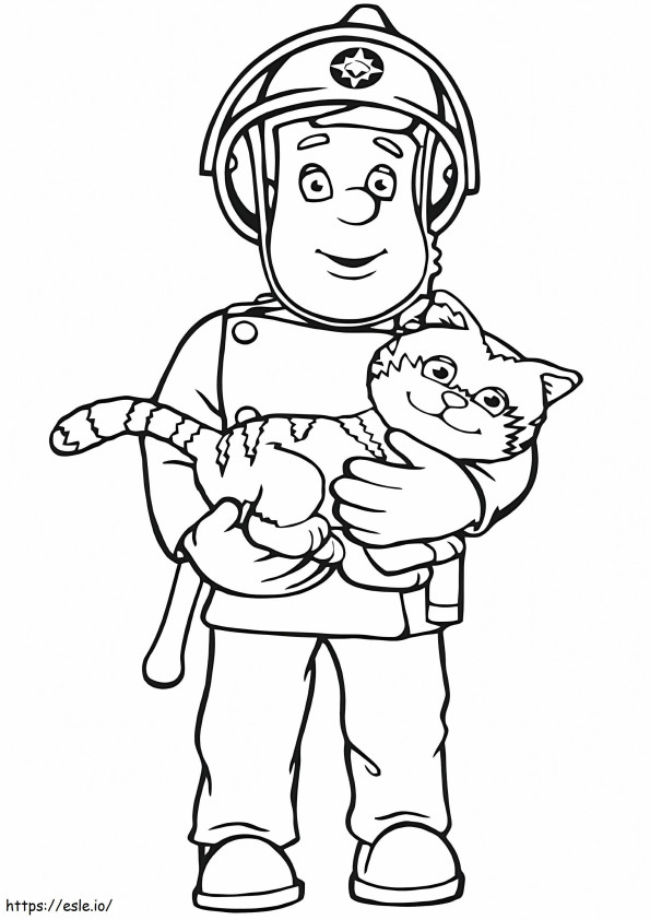 Firemansam16 coloring page