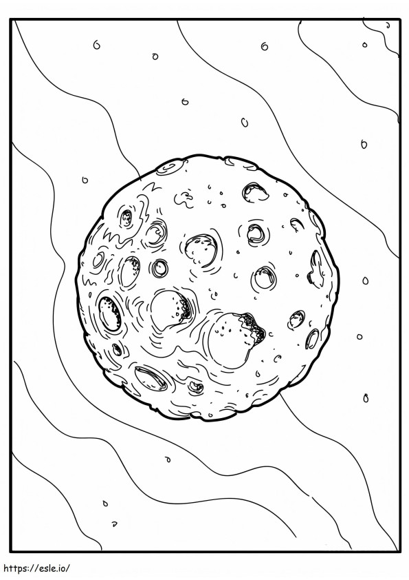 Normal Planet coloring page