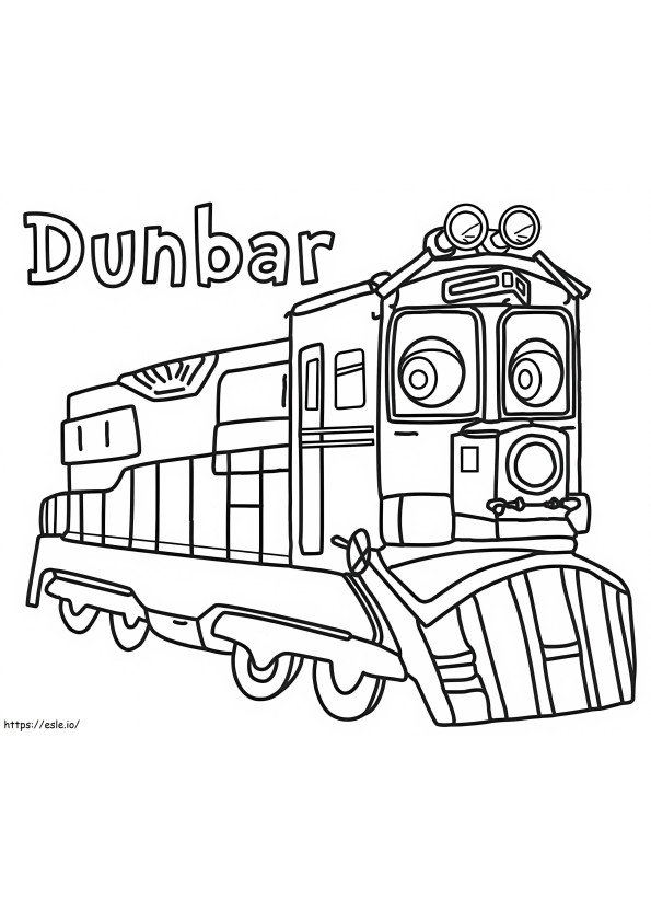 Dunbar din Chuggington de colorat