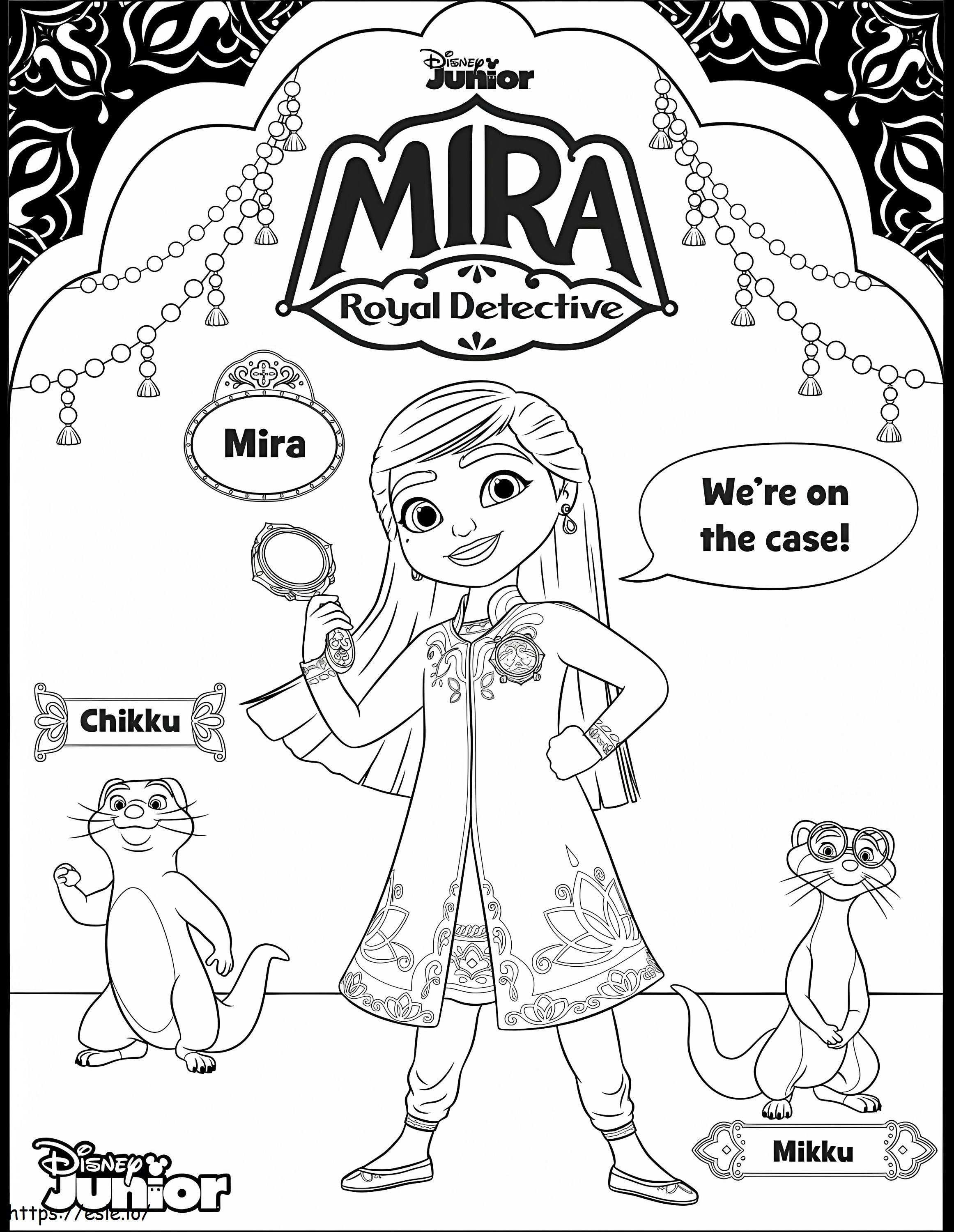 Mira, königliche Detektivin ausmalbilder