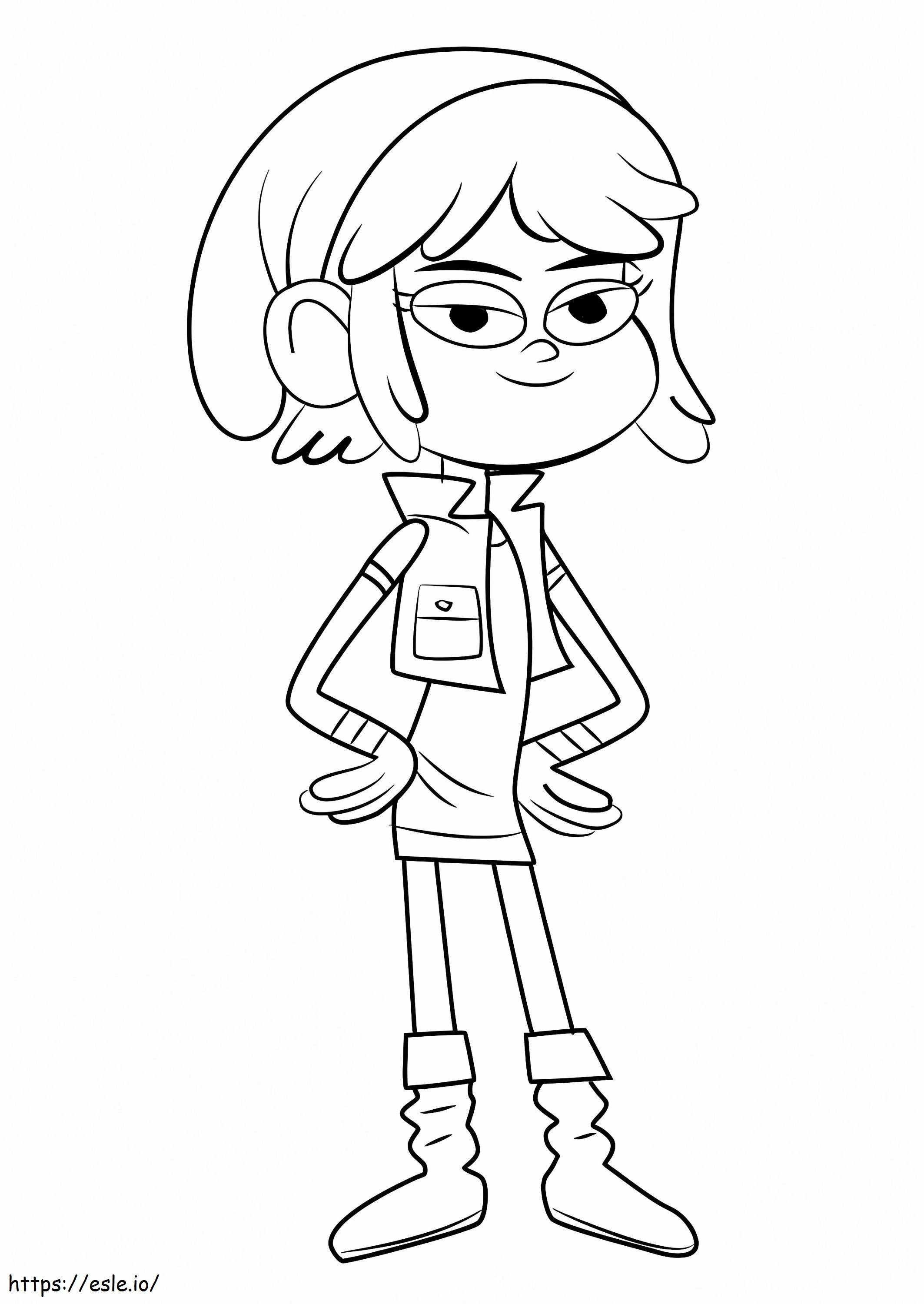 Pauline Bell From Atomic Puppet coloring page