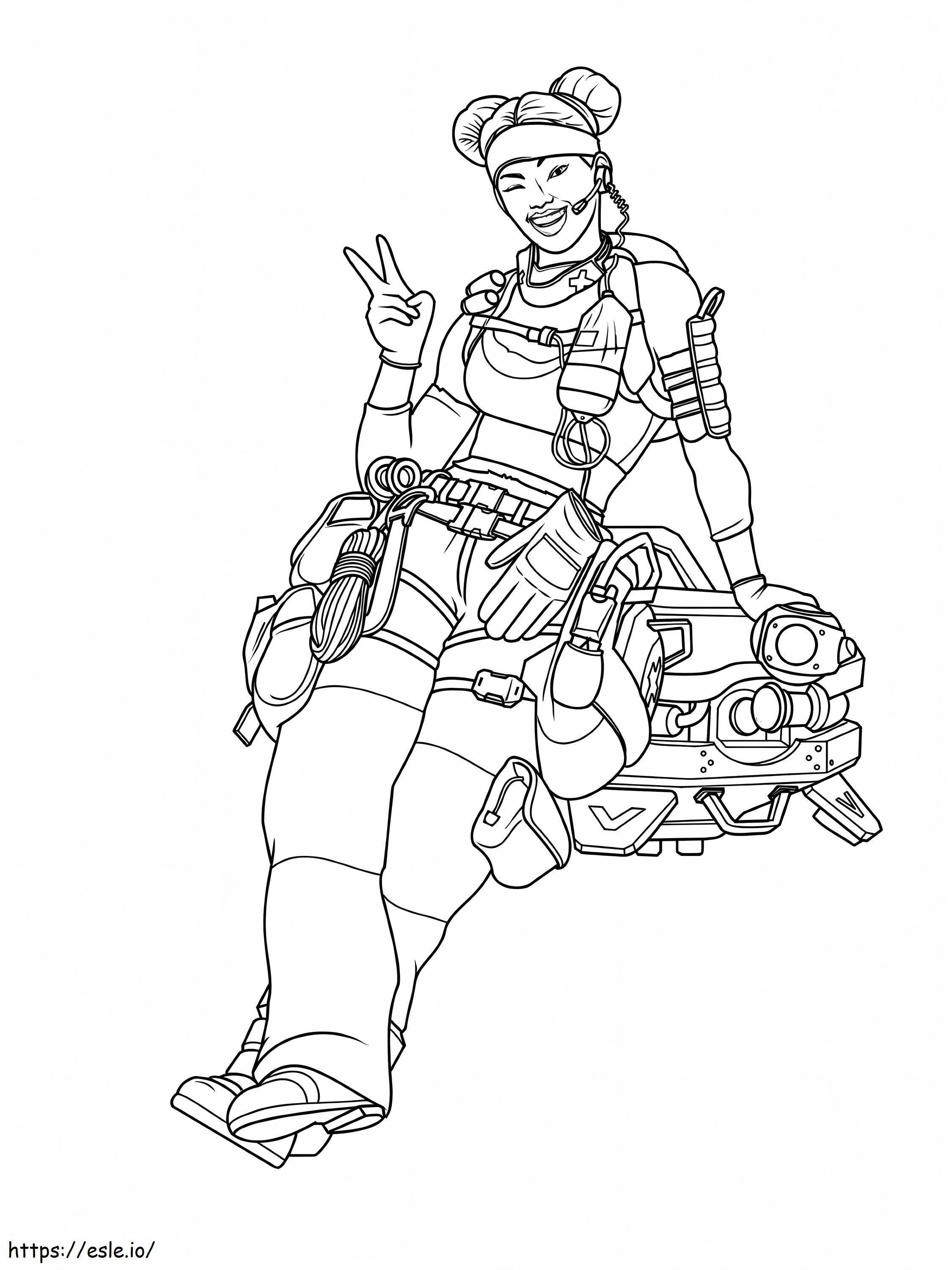 Apex 000 coloring page