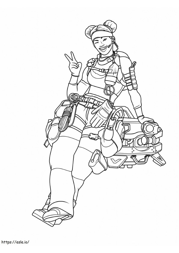 Apex 000 coloring page